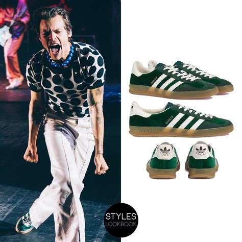 harry styles gucci gazelle